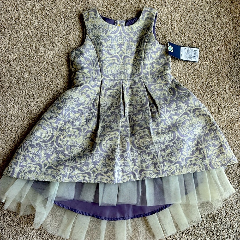 Toddler stormy dress- purple and cream
OshKosh B'gosh